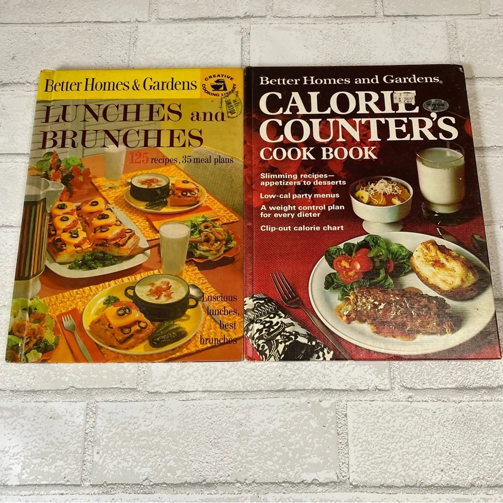 Vintage Better Homes and Gardens‎ Books/Cookbooks
